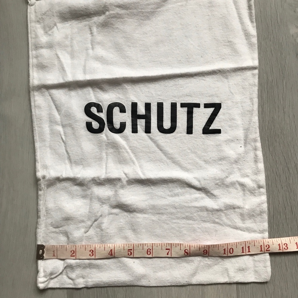SCHUTZ WHITE DUST BAG SMALL DRAWSTRING STORAGE - Picture 3 of 7